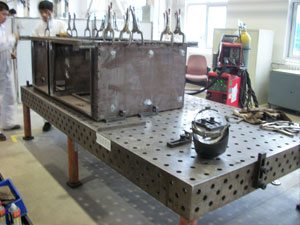 三維柔性組合焊接工裝使用的注意事項