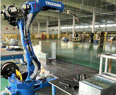 機器人焊接平板